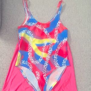 Retro Malibu Barbie bodysuit- medium